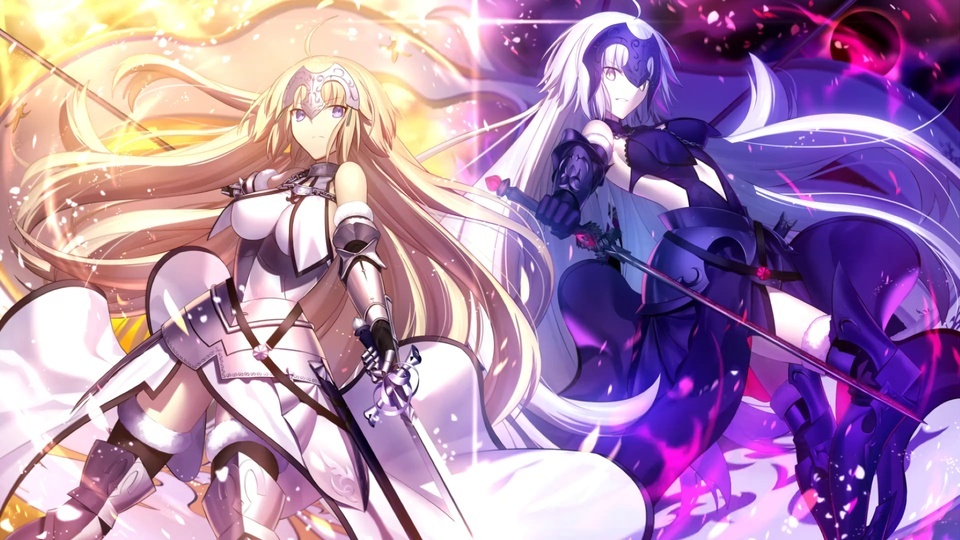 Sabre preto e branco FGO