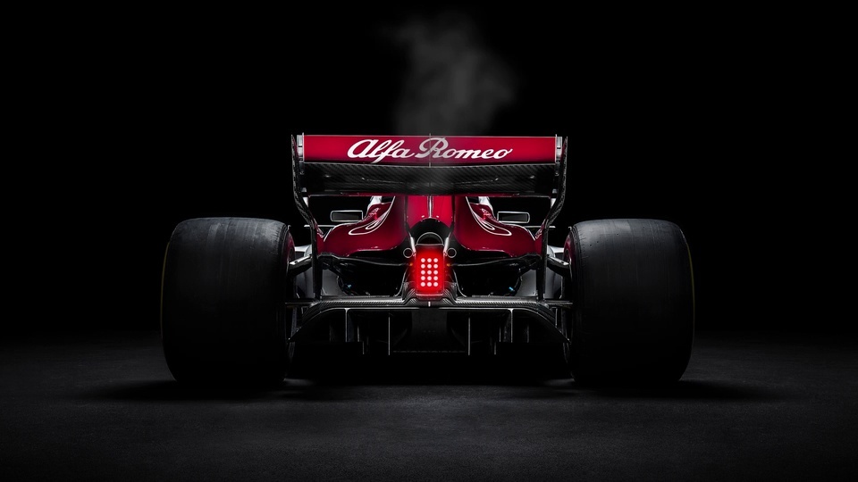 Alpha Romeo racing car