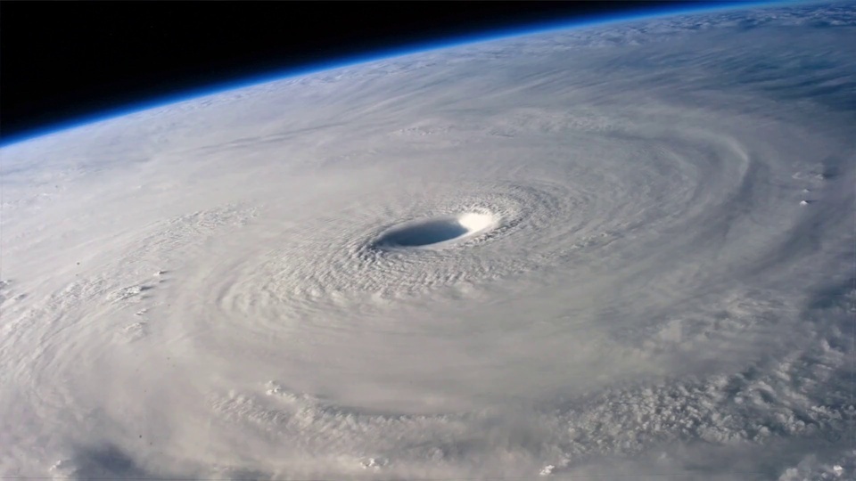 Viewing hurricanes from space