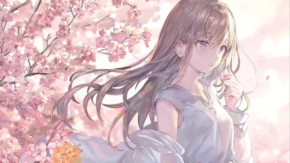 The Girl Under the Sakura Tree