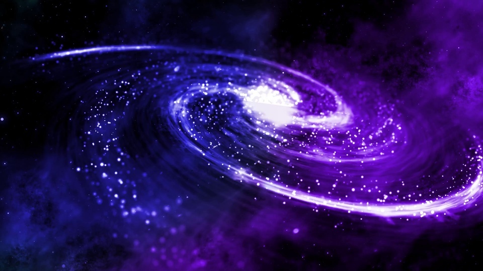 Purple Rotating Nebula