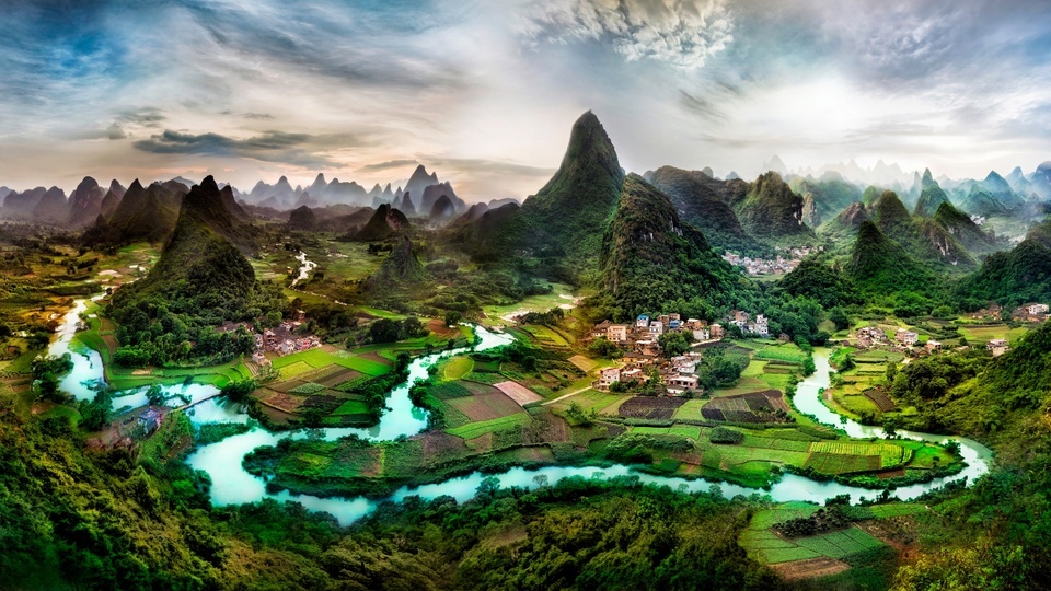 Paisaje de Guilin