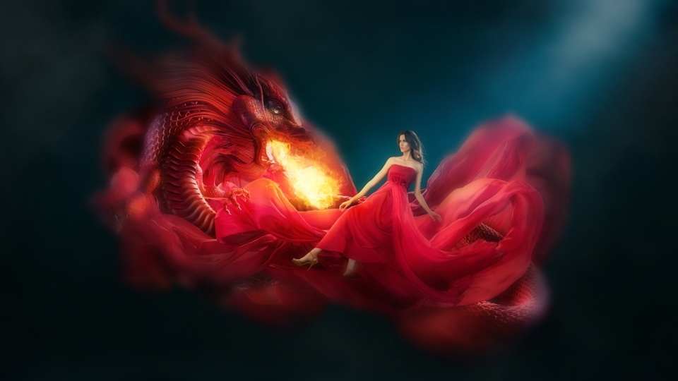 Beauty and Dragon