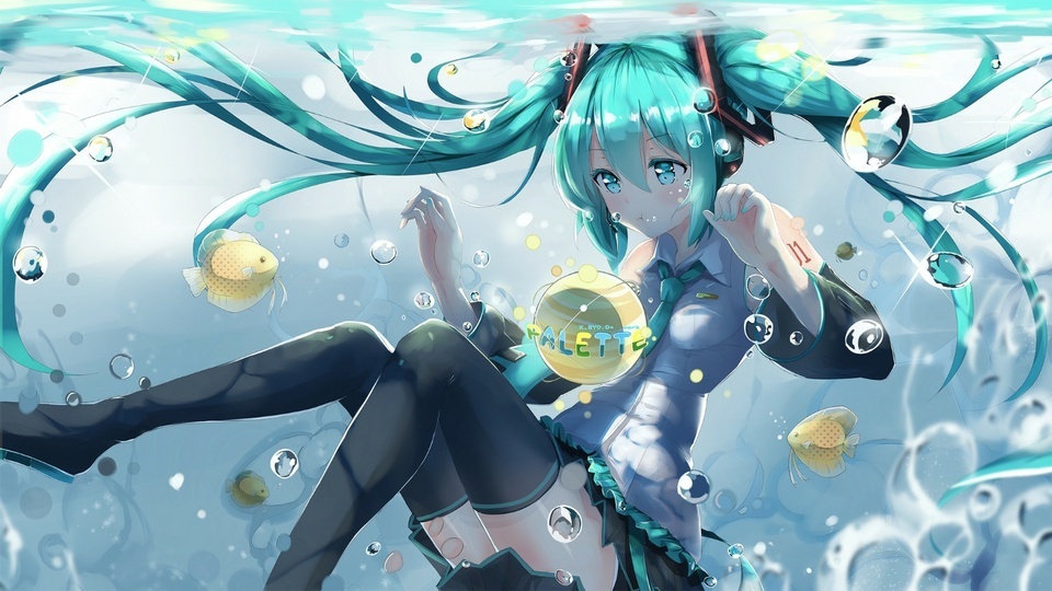 水下miku