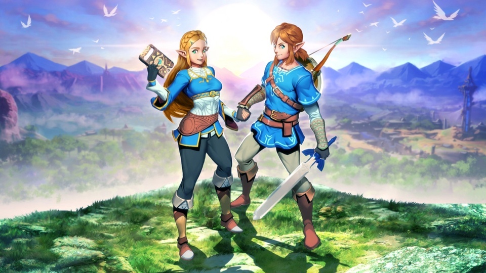 Link e Zelda