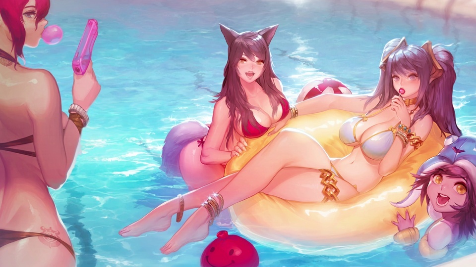 League of Legends Pool Party