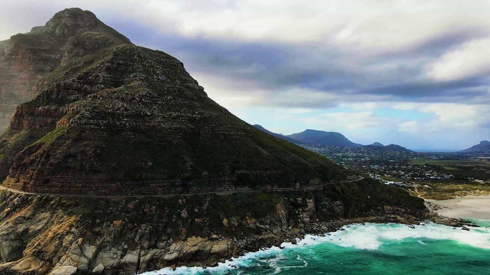 Vue sur la mer du détroit