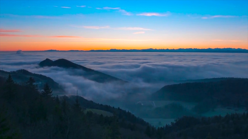 4K Cangshan Cloud Sea Sunrise