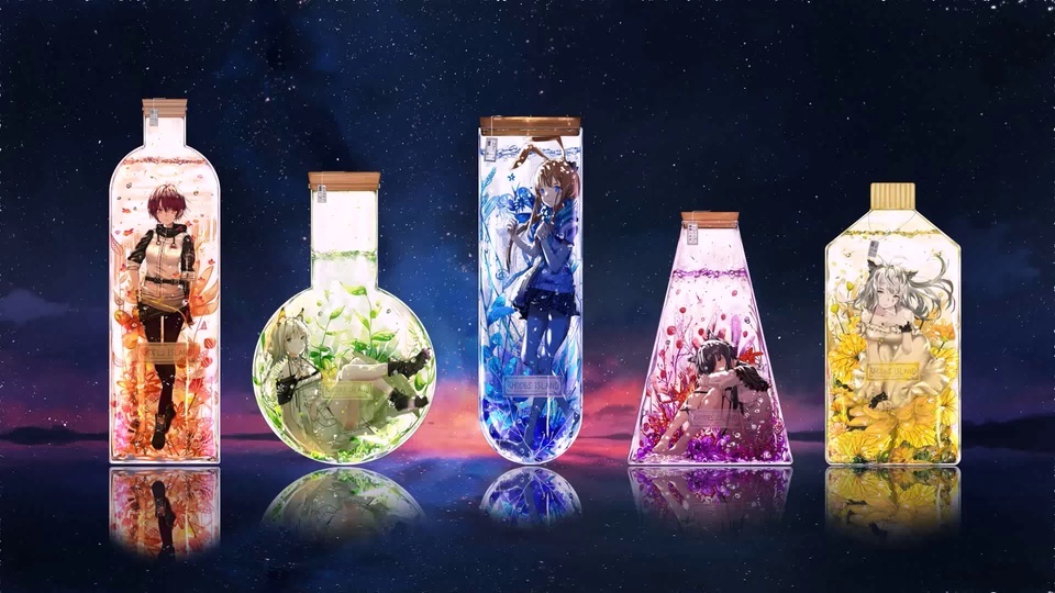 Star Fragrance bottle Girl