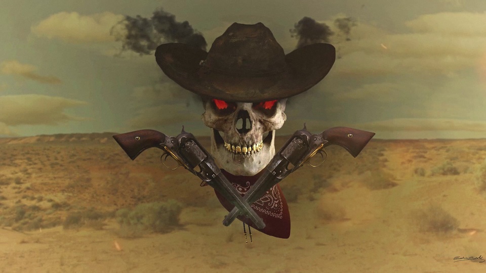 Skull Cowboy