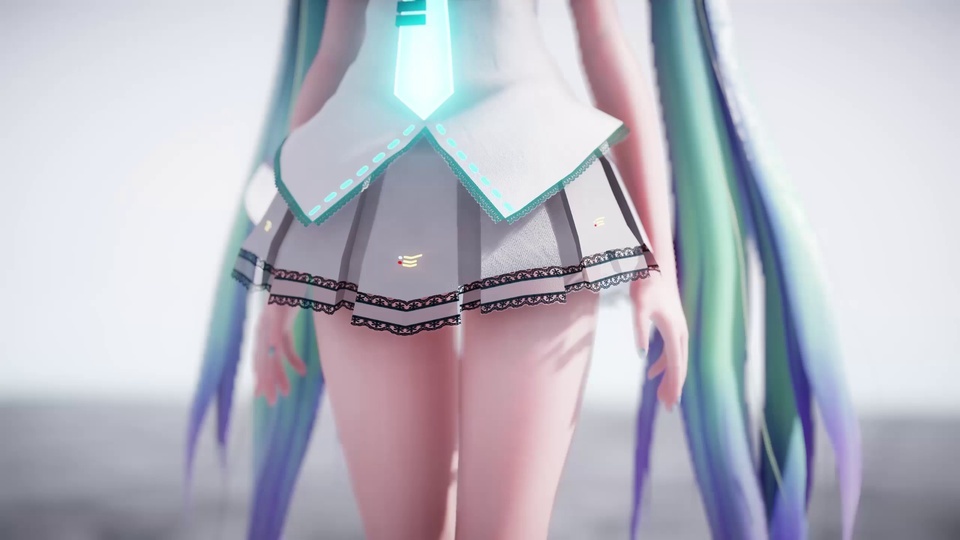 MMD Cute Hatsune