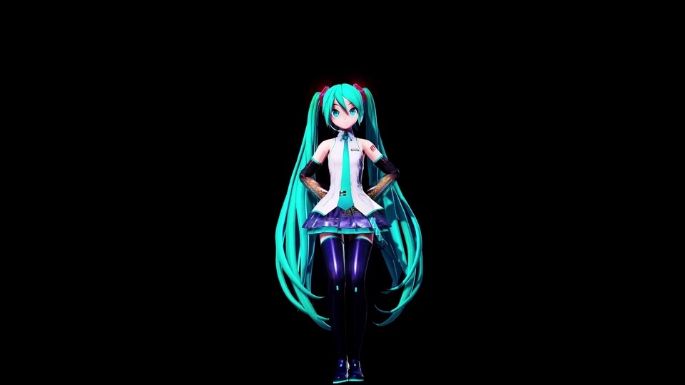 Hatsune in the computer