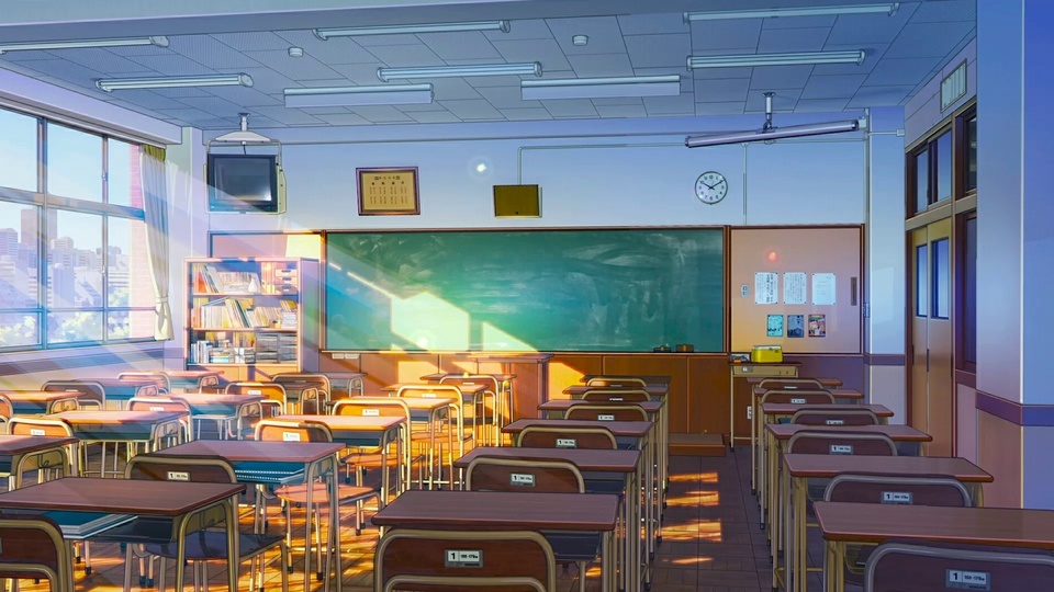 Classroom after graduation