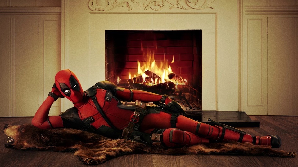 Deadpool Movie Fireplace