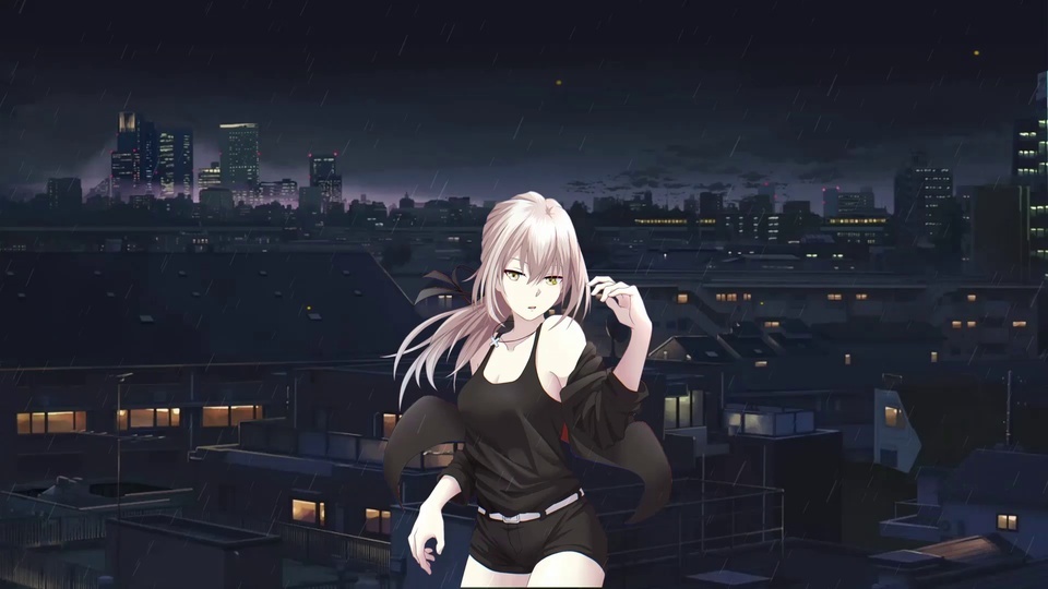 Rainy night saber