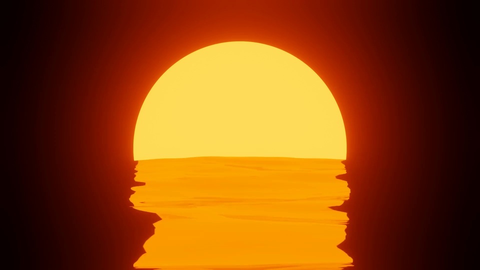 Sunset Sea