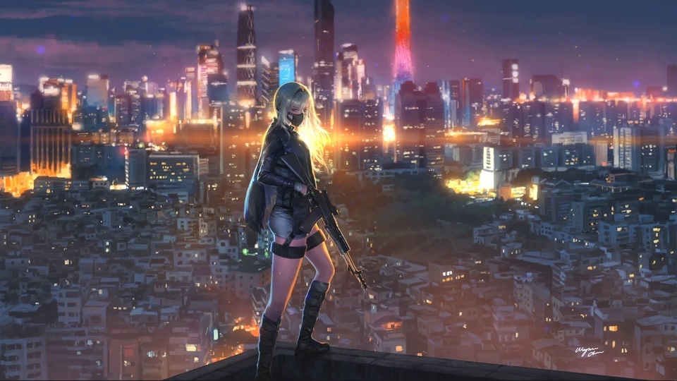 Night City, Mercenary Girl