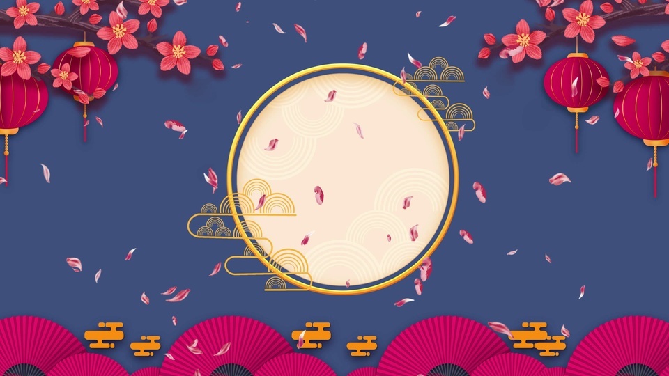 Mid-Autumn Festival beautiful classical wallpaper