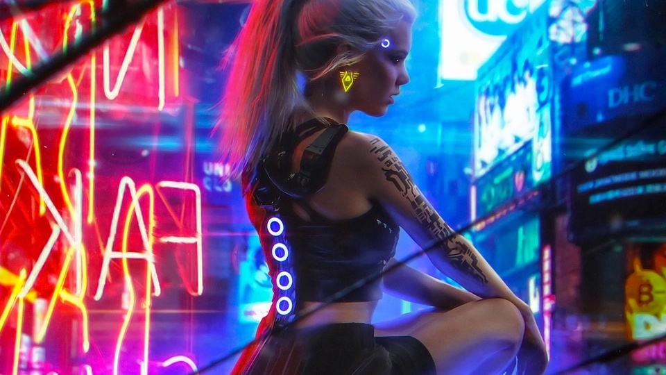 Cyberpunk fille