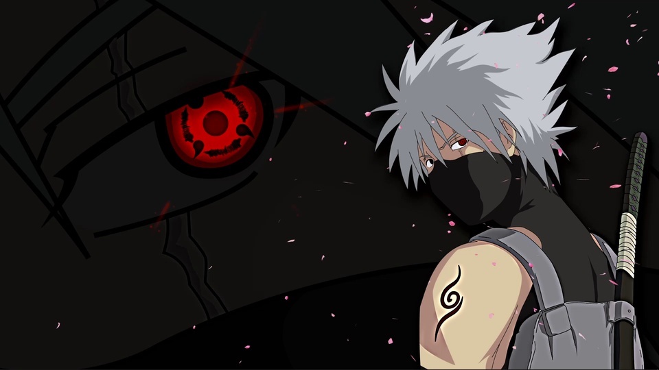 Writing Wheel Eye Dark Part Kakashi