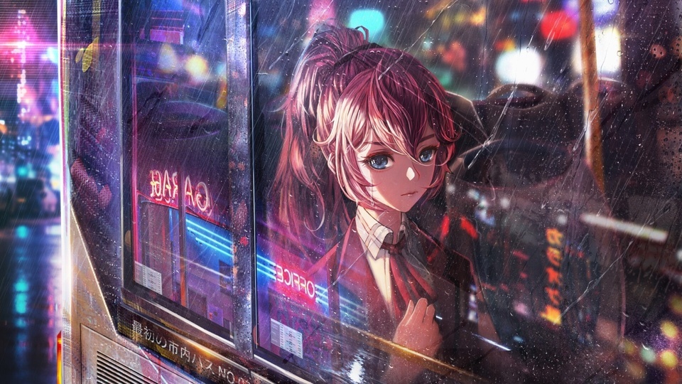 Rainy train