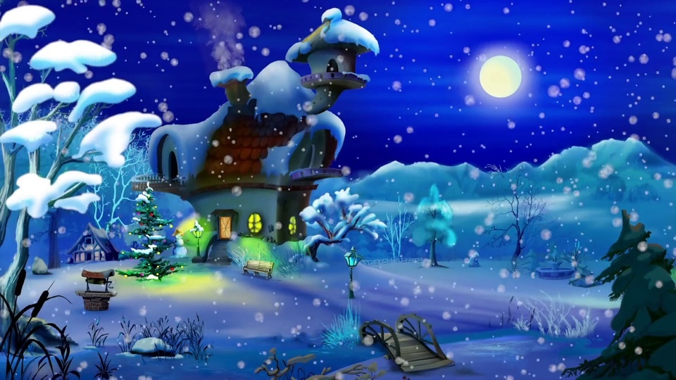 Snowy House in Fairy Tales