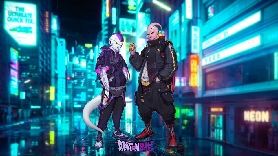 Cyberpunk Dragon Ball Frisaburo