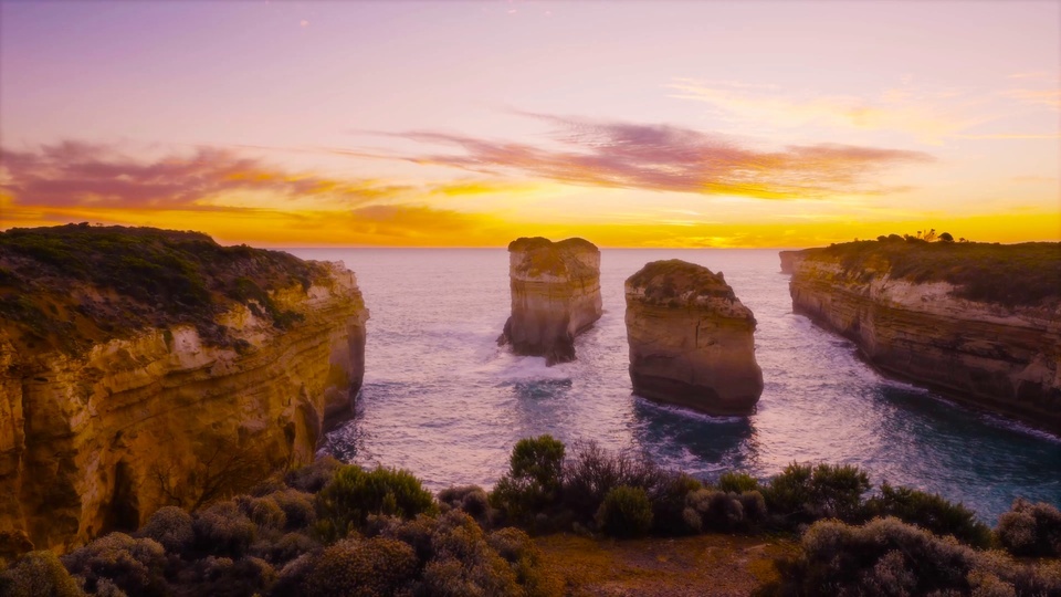 Beautiful Coast Sunset