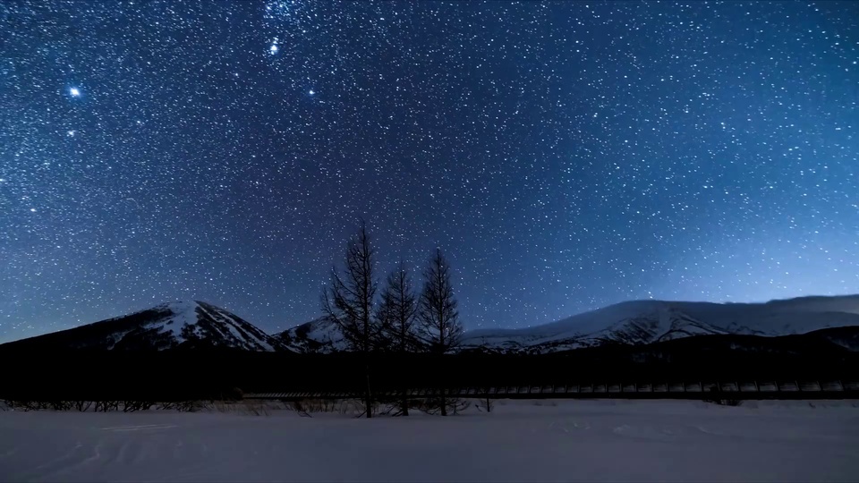 O vasto céu estrelado de Aomori