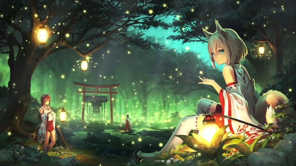 Anime Girl: Dream Forest