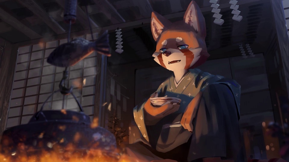 The cooking fox