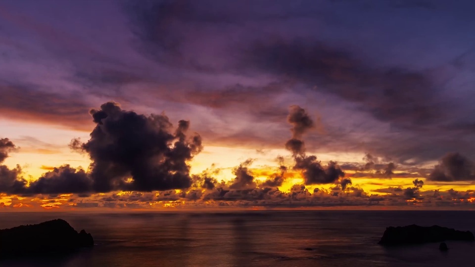 Nubes de finales de verano