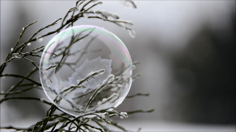 Winter bubbles