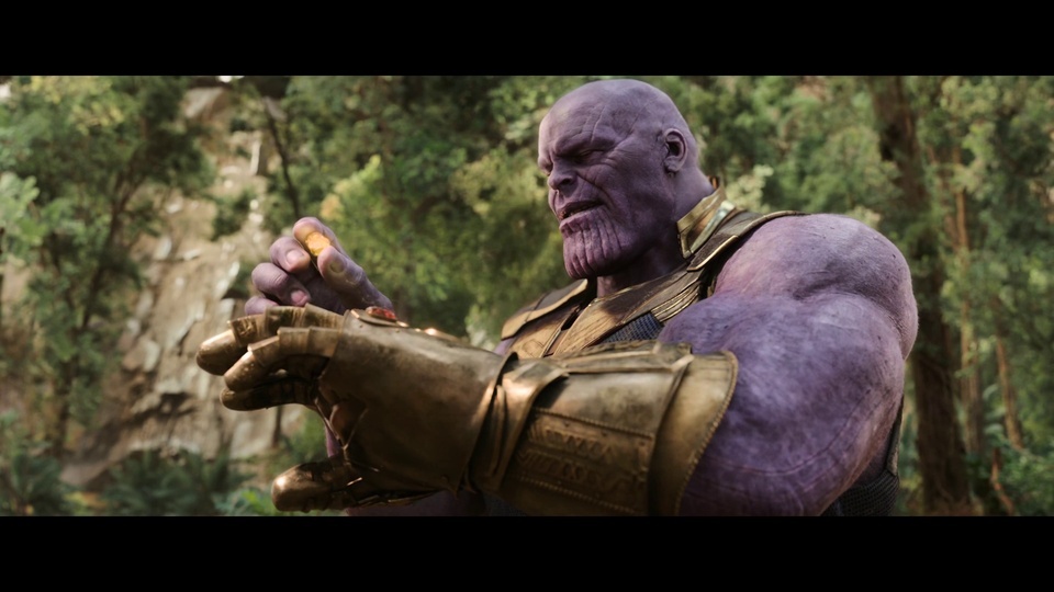 Thanos collects Infinity Stones