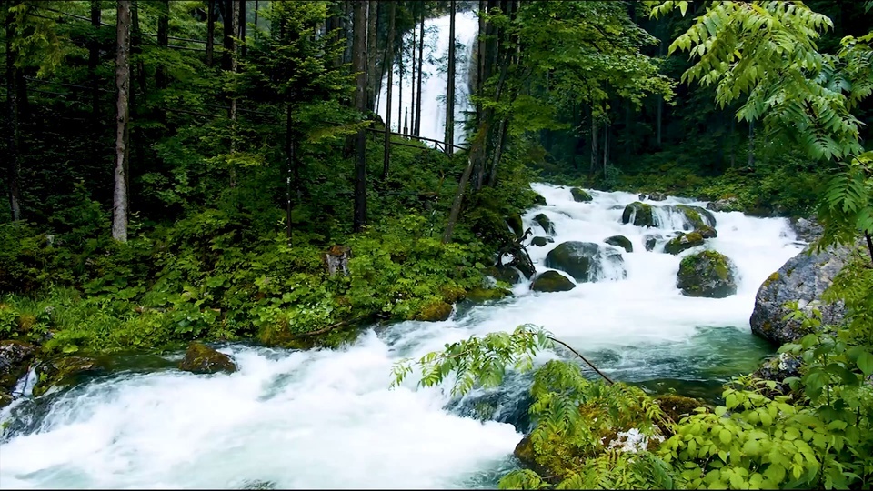 The sound of Lvlin Mountain and Jianhe flowing