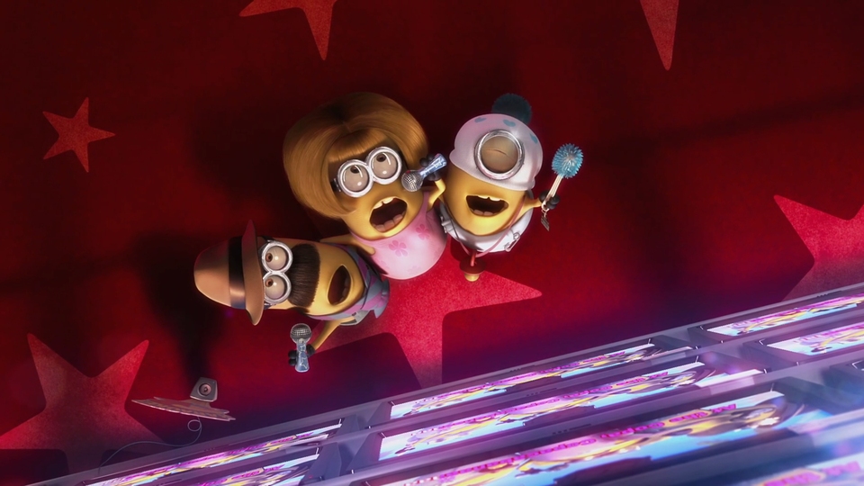 Minions sing funny