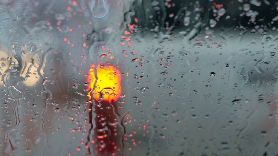 Rain outside the window 60 frames high definition 4k