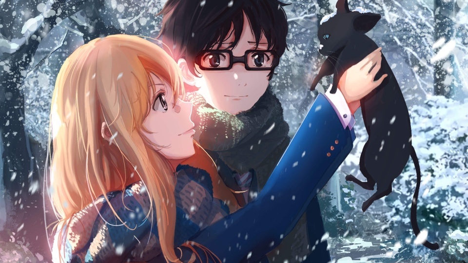 April is your lie, winter snows