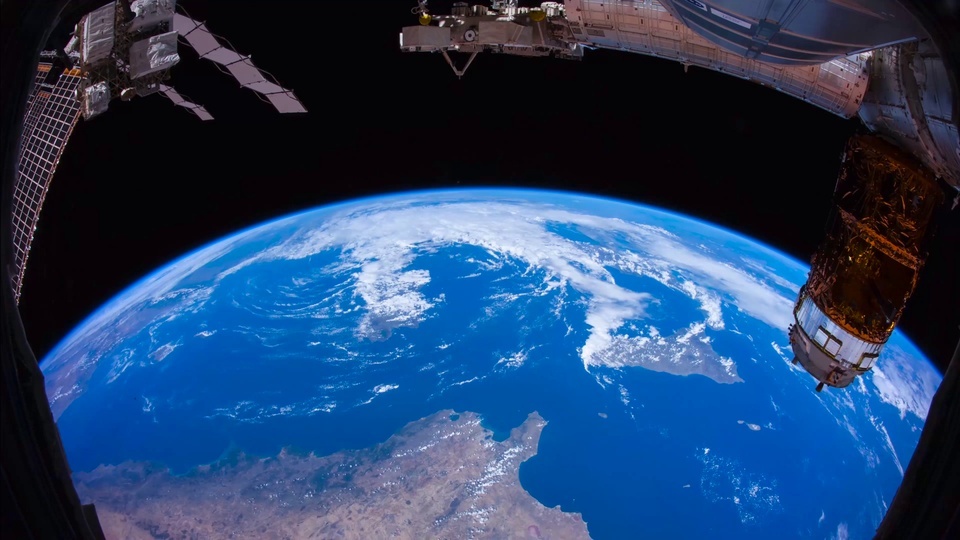 Satellites watch the earth day and night