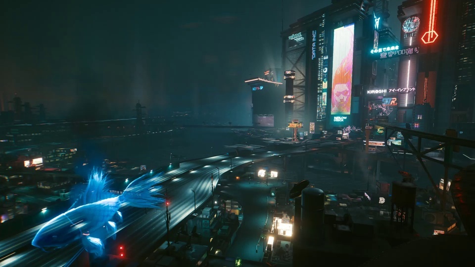 Cyberpunk, sci-fi futuristic cities