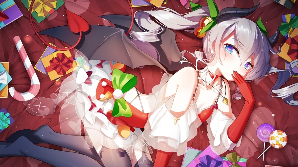 Christmas, Demon Girl