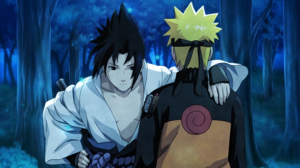 Naruto and Sasuke