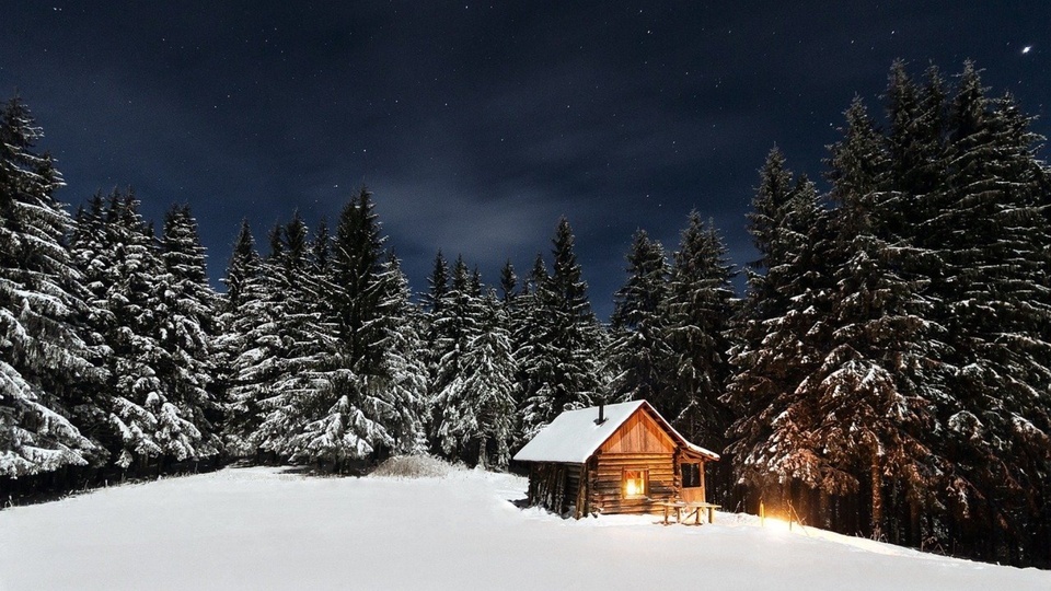 Cabane dans les bois