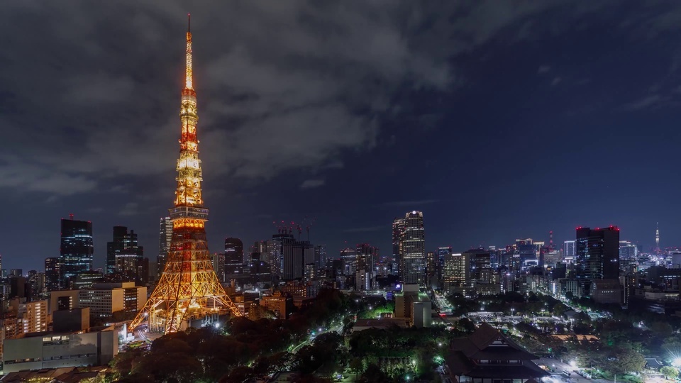 4K城市夜景