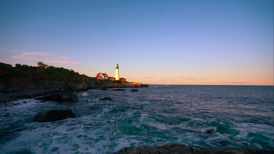 Lighthouse on the coast