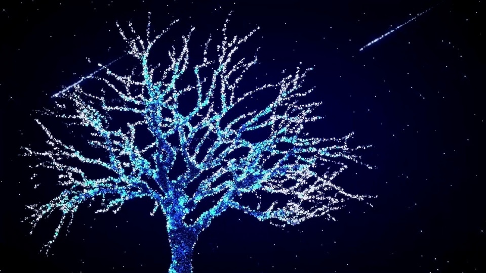 Árbol Estrella De Partículas