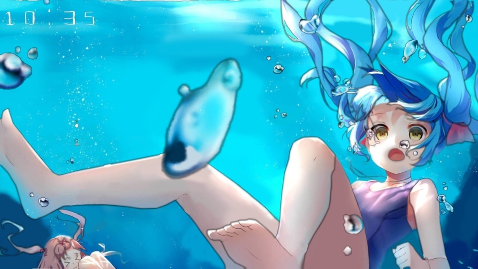 Underwater Hatsune