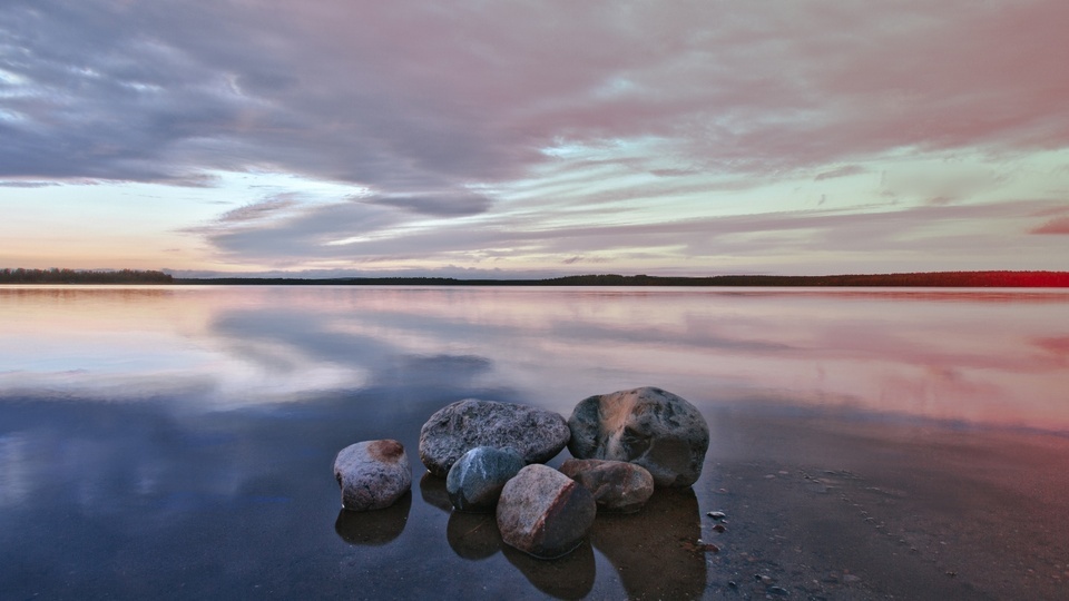 Calm water