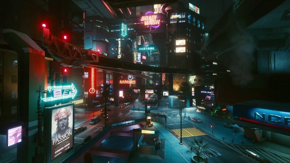 Cidade Do Futuro Cyberpunk