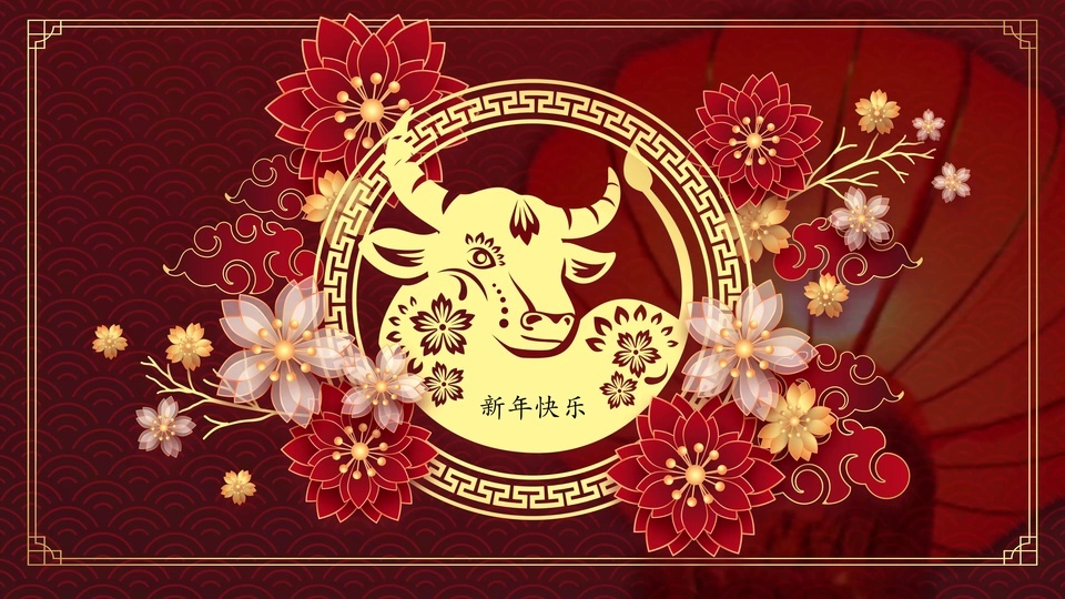 Happy New Year and Happy Year of the Ox